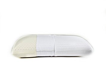 Talalay Latex Pillow - Eco Friendly Memory Foam and Down Alternative - Latex Made in the USA - Premium Talalay Latex Foam Pillows -Best Sleep 100% Guarantee (King)