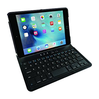 MobilePal Bluetooth Wireless Keyboard Case for iPad Mini 4 [Versatile 360 Degree Rotation / Portrait and Landscape / Supports iOS Commands / Auto Wake and Sleep]