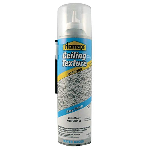 Ceiling Texture 14 oz, Popcorn, Easy Patch Aerosol Ceiling Texture