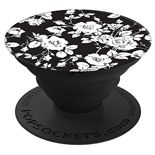 PopSockets: Collapsible Grip & Stand for Phones and Tablets - Monochrome Rose