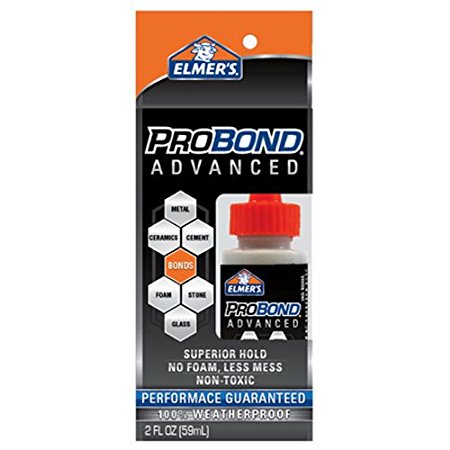 Elmer's E7501 2-Ounce Advanced ProBond Advanced Professional Multi-Surface Bond with  100-Percent  Weatherproof Glue