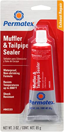 Permatex 80335 Muffler and Tailpipe Sealer, 3 oz.