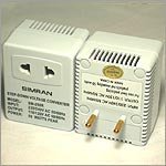 Simran SM-250R Step Down Voltage Converter 50 Watts for Foreign Travel with Fuse Protection