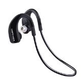DBPOWER BE-900 Bluetooth 40 Headphones Sport Stereo Wireless Headset Hands-free Running Exercise Earbuds Earphones with Mic and apt-X CVC60 Noise-Cancelling Sweatproof up to 6 hours Talking Time