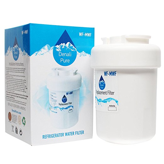 Replacement MWF Refrigerator Water Filter for GE, General Electric - Compatible with GE GSL25JFPABS, Hotpoint HSS25GFPJWW, GE MWF, Hotpoint HSS25GFPHWW, Hotpoint HSS25GFPAWW, Hotpoint HSM25GFRFSA