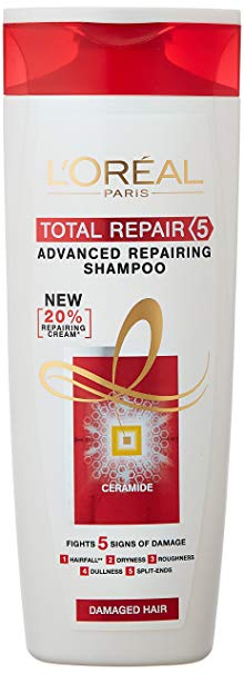 L'Oreal Paris Total Repair 5 Advanced Repairing Shampoo, 360ml(10% extra)