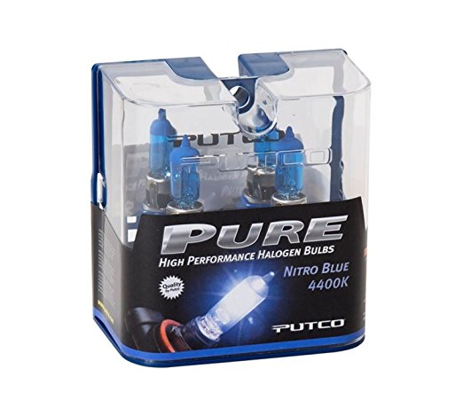 Putco 230007NB Pure Halogen Headlight Bulb - Nitro Blue - H7 (Pair)