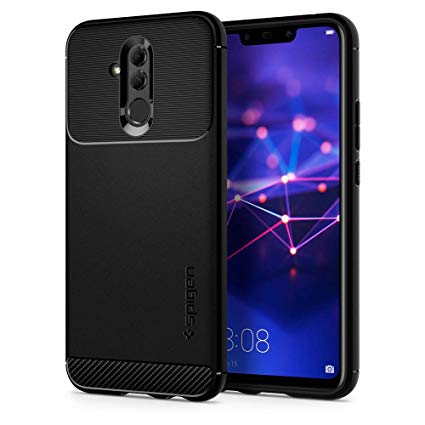 Spigen Rugged Armor Designed for Huawei Mate 20 lite Case (2018) - Black