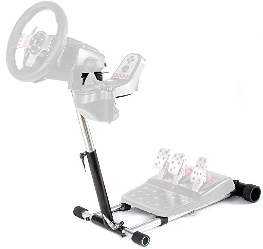 Wheel Stand Pro G Racing Steering Wheel Stand Compatible With Logitech G27/G25, G29 and G920 Wheels, Deluxe, Original V2. Wheel and Pedals Not included.