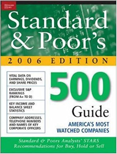 The Standard & Poor's 500 Guide (Standard and Poor's 500 Guide)