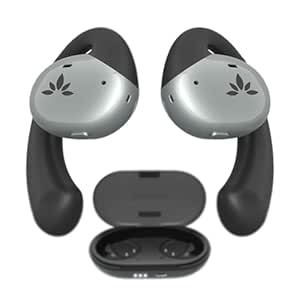 Avantree Pebble - Open-Ear Wireless Headphones with Surroundings Awareness, Bluetooth 5.2, Over-Ear Earbud Hooks for a Secure Fit, and 35hr Playtime w/Charging Case, Perfect for Workouts