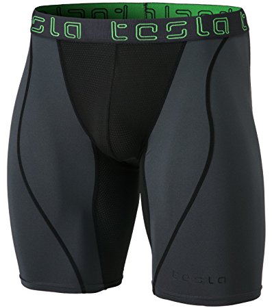 Tesla Men's Compression Shorts Baselayer Cool Dry Sports Tights MUS77/S17