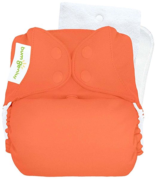 bumGenius Original One-Size Pocket-Style Cloth Diaper 5.0 (Kiss)