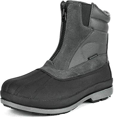 NORTIV 8 Men's 170410 Insulated Waterproof Construction Hiking Winter Snow Boots