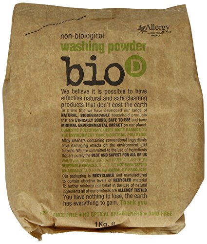 Bio D Washing Powder Concentrated 1 kg (Pack of 3)
