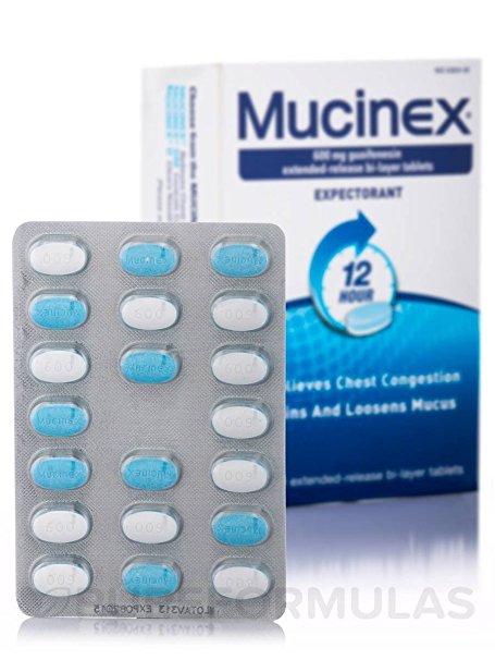 Mucinex SE 12 Hr Chest Congestion Expectorant, Tablets, 68ct