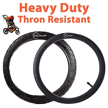 16'' x 1.75/2.15 Back Wheel Replacement Tire and Tube for BoB Revolution SE/Pro/Flex and Duallie - Made from BPA/Latex Free Premium Quality Butyl Rubber