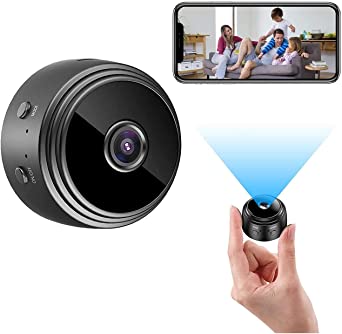 [2022 Upgraded] 1080P HD WiFi Security Camera, Indoor Surveillance Camera with Audio and Video Motion Detection,Remote Viewing for Security with Phone APP