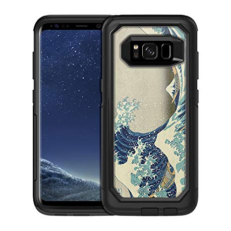 Skin Decal for OtterBox Commuter Samsung Galaxy S8 Case - Katsushika Hokusai Great Wave off Kanagawa