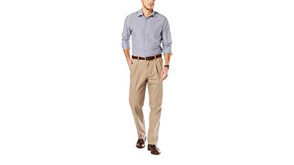 Dockers Men's Big and Tall Signature Khaki Pleated Pant