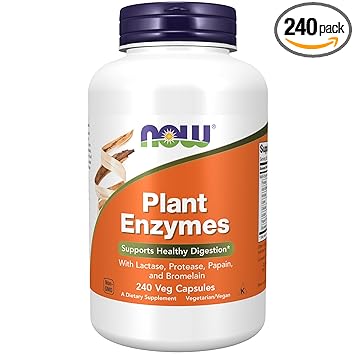 Now Foods, Plant Enzymes, 240 Vcaps