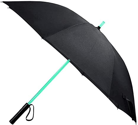 Vicloon Lightsaber LED Umbrella with Torch Light up Golf Umbrellas with 7 Color Changing