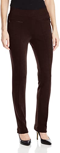 Rafaella Women's Petite Ponte Comfort Slim-Leg Pant