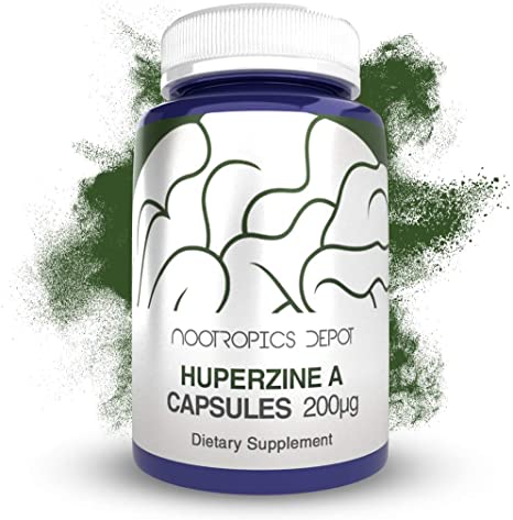 Huperzine A Capsules | 200mcg | 120 Count | Nootropic Supplement | Supports Memory and Learning | Acetylcholine Booster