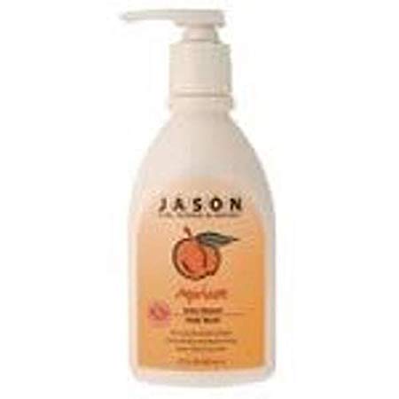 Jason Bath Care Apricot Satin Shower Body Washes 30 fl. oz. (a)