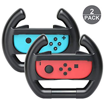 Grips for Nintendo Switch Joy-Con, Wear-Resistant Handle Kit for Switch Joy Cons Controller, Comfortable Joy-Con Handle Game Controller Kit Accessory for Nintendo Switch 2 Pack