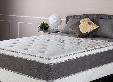 Zinus Extra Firm 12 Inch Big and Tall Support Plus Spring Mattress Queen