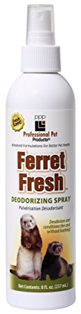 PPP Pet Ferret Fresh Deodorizing Spray, 8-Ounce
