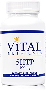 Vital Nutrients - 5HTP 100 mg - Supports Healthy Serotonin Levels - 60 Capsules
