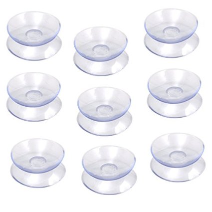 Topro Clear Double Sided 30mm Dia Suction Cup Sucker For Glass Windows