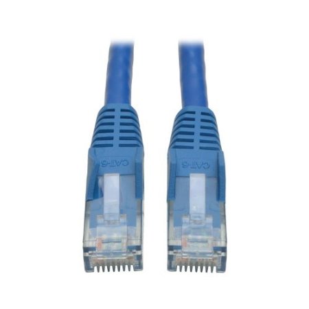 Tripp Lite Cat6 Gigabit Snagless Molded Patch Cable (RJ45 M/M) - Blue, 7-ft.(N201-007-BL)