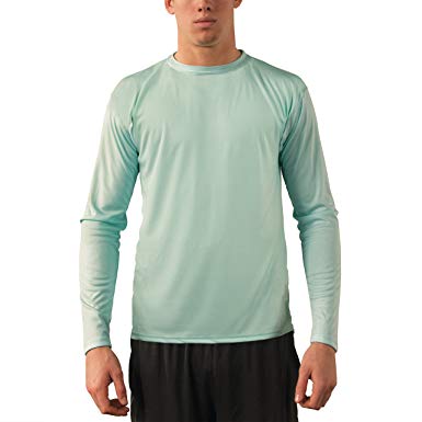 Vapor Apparel Men's UPF 50  Sun Protection Performance Long Sleeve T-Shirt