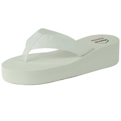 Alpine Swiss Women's Wedge Sandals Platform Heel Thongs Beach Flip Flops