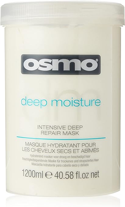 Osmo Intensive Deep Repair Hair Mask for Restoring Moisture and Conditioning Hair and Creating Beautiful Healthy, Naturally Glossy Hair. Size 1200ml.