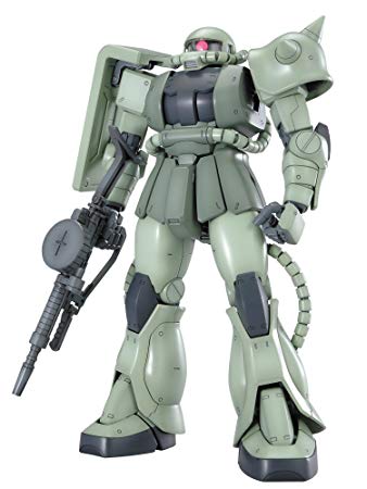 Bandai Hobby MS-06J ZAKU II Ver 2.0 Bandai Master Grade Action Figure