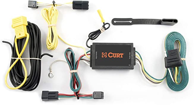 CURT 56026 Vehicle-Side Custom 4-Pin Trailer Wiring Harness for Select Saturn Vue, Chevrolet Captiva