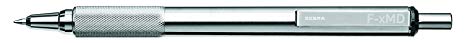 Zebra Pen F-xMD All Stainless Steel Retractable Ball Point Pen (29510)