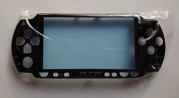 TOTALCONSOLE OEM Component faceplate for PSP 2000 / 2001 / 2002 Faceplate - Piano Black