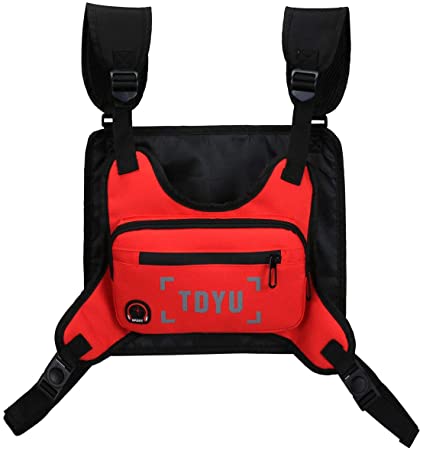 PAVEHAWK Running Backpack Vest Cell Phone and Accessories Holder Lightweight Pack for Walking Cycling