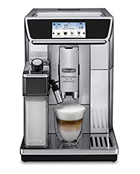 De'Longhi Delonghi ECAM650.85.MS Primadonna Elite Experience Coffee Machine, 1450 W, Silver