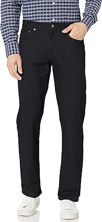 Amazon Essentials Men's Relaxed-Fit 5-Pocket Stretch Twill Pant