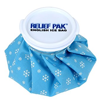 Relief Pak English Ice Cap Reusable Ice Bag, 6" Diameter