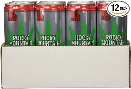 Rocky Mountain High Hemp Energy Drink 12-Fluid Ounces 12 Pack