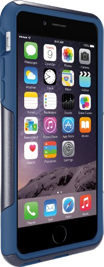 OtterBox COMMUTER SERIES iPhone 6/6s Case - Retail Packaging - INK BLUE (ADMIRAL BLUE/DEEP WATER BLUE)