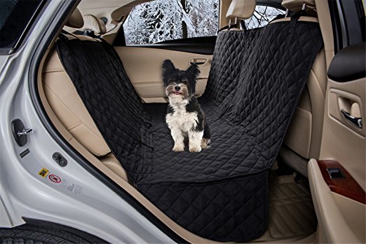 ZQ Waterproof Diamond Quilted Soft Hammock Seat Cover with Zipper Micro Fiber Bench Seat Cover for Dogs