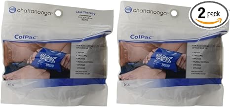 Chattnooga Colpac Cold Therapy, Blue Vinyl, 3 X 11 (Pack of 2)